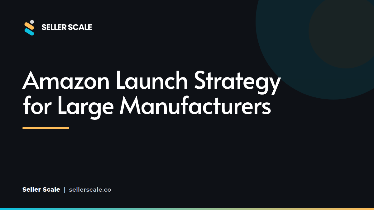 Industrial manufacturing facility transitioning products to Amazon FBA storage