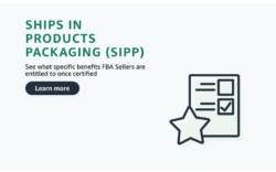 Ships in Product Packaging SIPP Amazon program Lean More